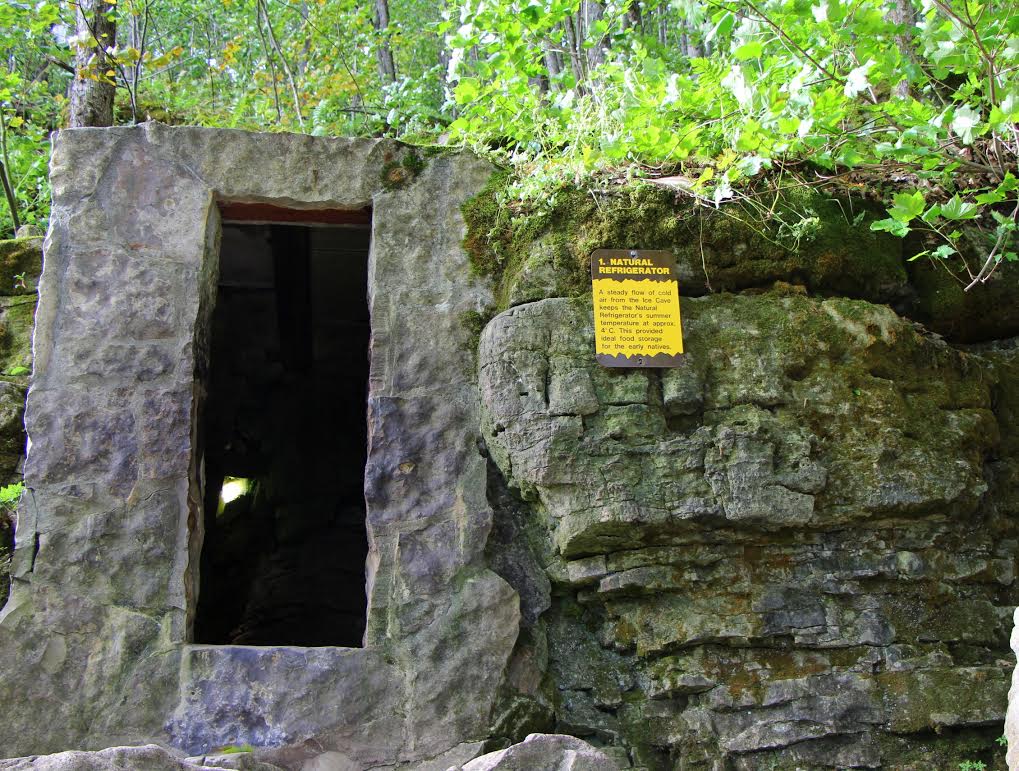 Natural Refrigerator at Scenic Caves