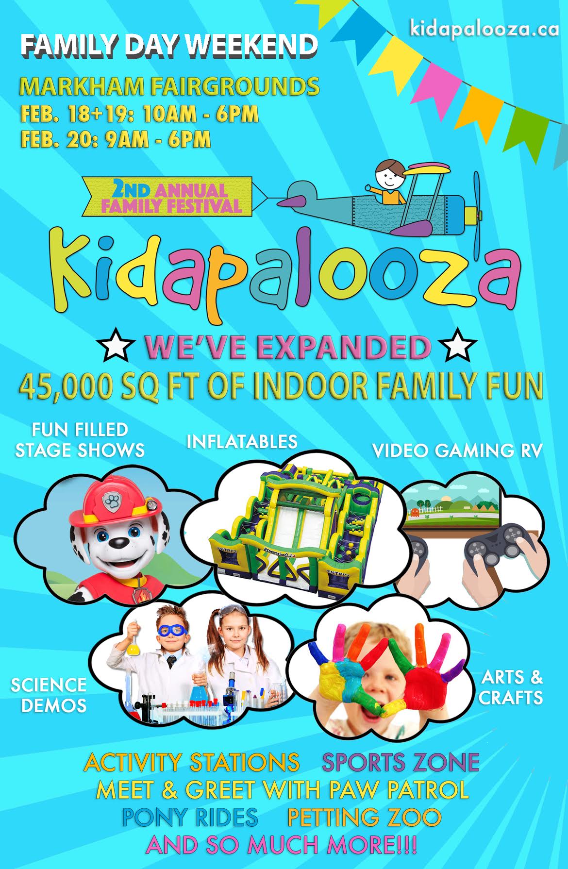 Celebrate Family Day with Kidapalooza