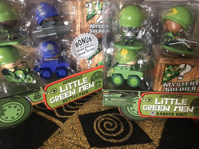 Collect and Battle with the Awesome Little Green Men