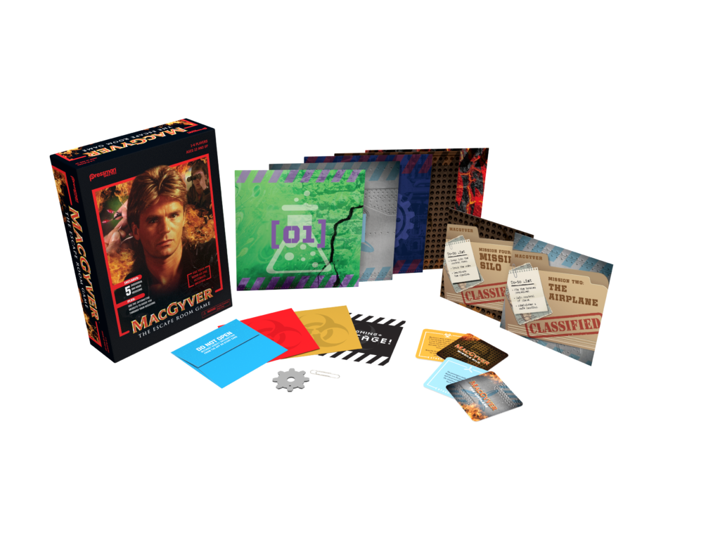Turn Your Living Room into an Escape Room with MacGyver: The Escape Room Game!