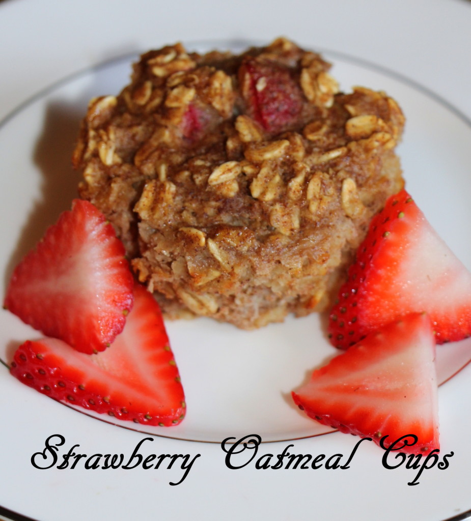 Strawberry Oatmeal Cups