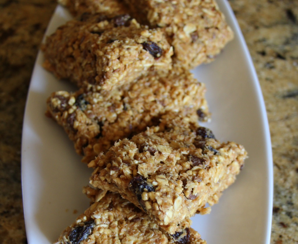 Five Ingredient Granola Bars