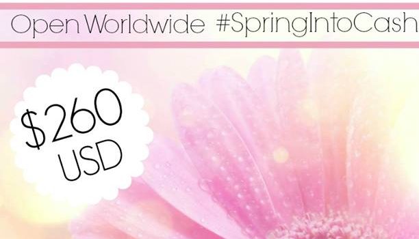 Spring into Cash Giveaway!