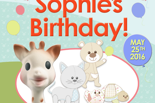 Happy 55th Birthday Sophie la Girafe!