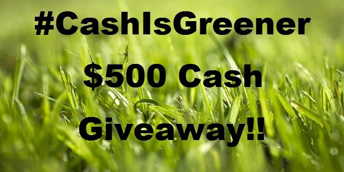 The #CashIsGreener Right? Enter Now to Win $500 CDN #Giveaway