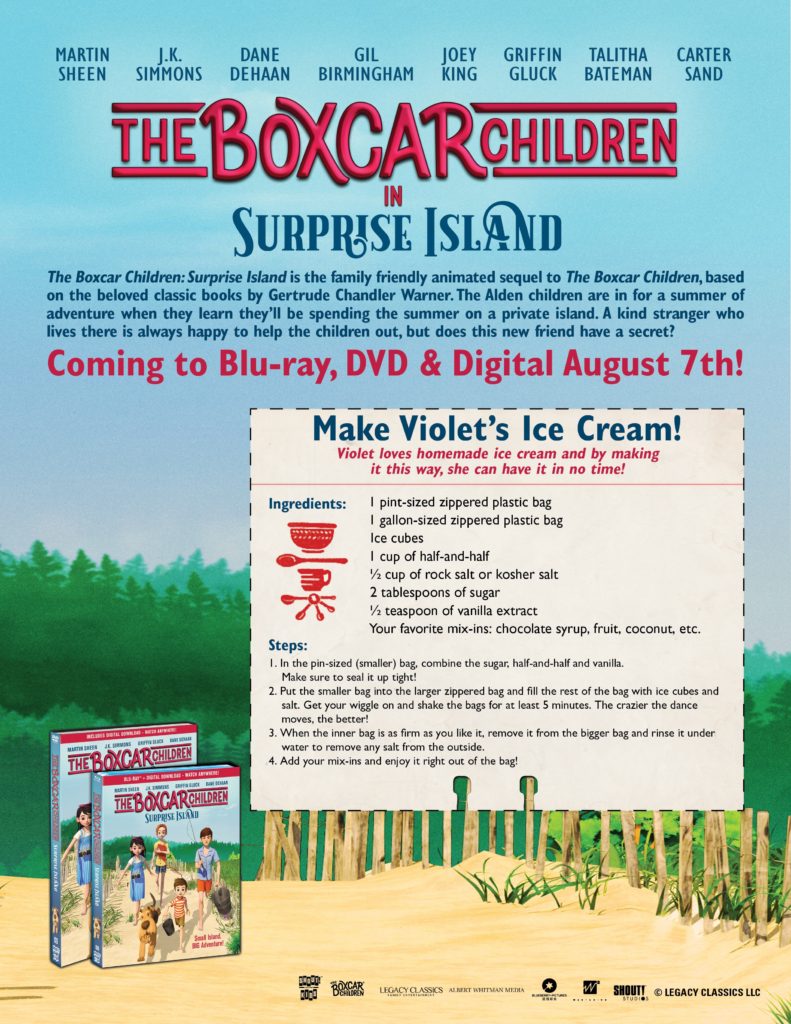 The Boxcar Children: Surprise Island DVD Giveway